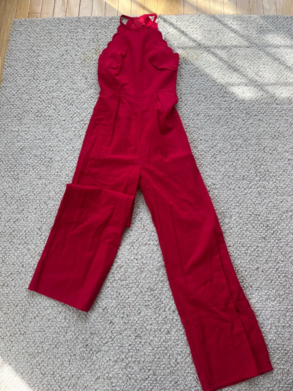 Red Jumpsuit - Picture 3 of 4